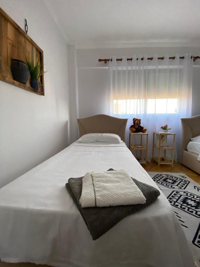 Entire Serviced Apartment With A Beautiful View Tirana Kültér fotó